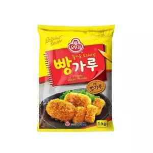 오뚜기 빵가루 1KG X 3개 핫도그빵가루 고소한빵가루 돈까스빵가루 바삭한