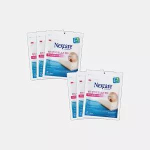 잘라쓰는 방수 밴드 방수 상처 드레싱 아쿠아 반창고 밴드 10x10cm 6개