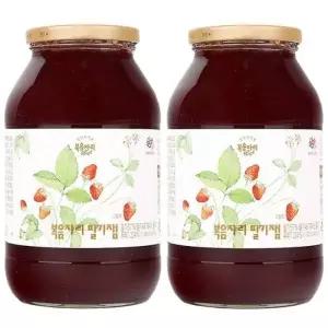 복음자리 딸기잼 1.3kg X2