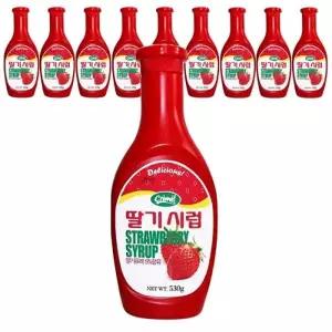 딸기시럽 530g X10