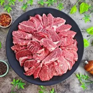 국내산 뒷고기 돼지 볼살 500g 볼살 뒷고기 뽈살 뒷목살 머리고기