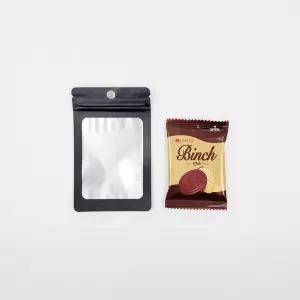 반투명파우치소형 휴지통용품 미니홀로그램파우치 지퍼백특대형 포장지퍼백 아이스팩 소품파우치 여행용지퍼백 문서보관백 이동식지퍼백 컬러 지퍼백75cm 포장용 반투명 블랙 12cm 지퍼백