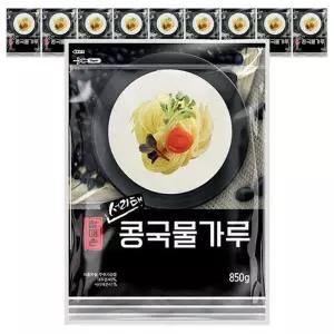 할매손 서리태 콩국물가루 850g 10개 할매손콩가루 콩가루 콩국수가루 콩국수