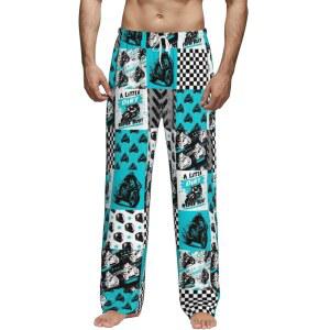 클램클로프 캐주얼 남성 파자마 팬츠 팬츠 부드러운 남성용 파자마