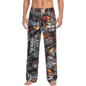 타보이다 남성 파자마 팬츠, 남성 라운지 팬츠 슬립웨어 PJS 데이 슬립 팬츠 하의 파자마 발렌타인 남성용 선물