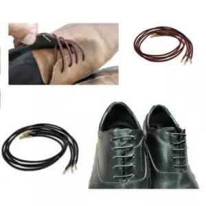 풀리지않는 노 타이 매듭 풀리지 않는 고무 구두끈 매듭없는 끈