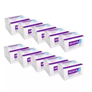 이도스킨스왑 100매 10통 알콜솜 알콜스왑 거즈