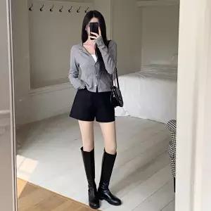 [옷자락]여자 코튼 여름 데일리 시원한 면스판 반바지