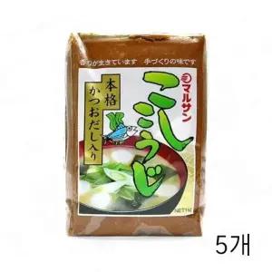 마루산 고시고우지 미소 된장 1kg X5