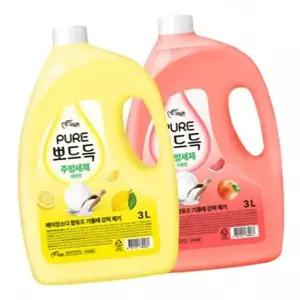 피죤 주방 세제 3L 1P 대용량 저자극 보습 설거지 야채세정제