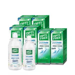 옵티프리 렌즈세척액 퓨어모이스트 420ml 4개 + 300ml 2개