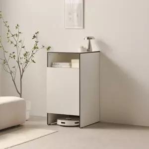 [인터데코]로봇청소기 충전과 수납 다용도 수납장 P0000BTN