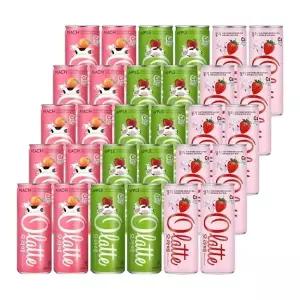 [동아오츠카]오라떼 240ml 피치 + 애플 + 딸기 혼합 30입