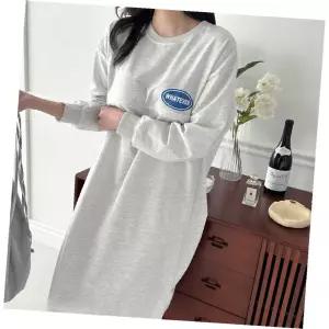 지퍼수유복 롱 빅사이즈 원피스 임부용