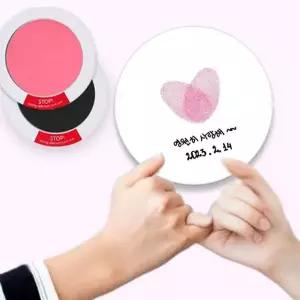 발 키트 기념 성장 손발 아기 손도장 키트 백일 반려동물 손자국 스탬프 패드 지문 셀프 없는 출산 선물