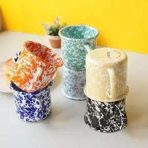 머그컵 법랑 컵 물컵 1P