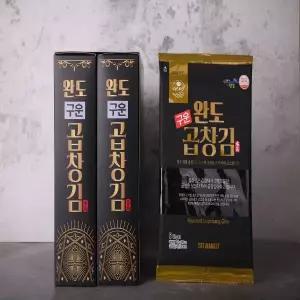 [롯데백화점]청년농부 [완도세계로]블랙구운곱창김 선물세트