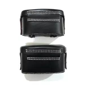 클래식 가죽 카메라백 파우치 심플 디자인 미니 케이스 보관함