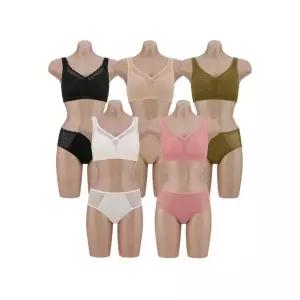 PLAYTEX [5PACK] 노와이어 더블리프팅 컴포트 브라팬티 세트 2100873