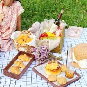 여행 캠핑 양면 매트 방수 돗자리 피크닉 S(140x150)