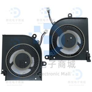 MSI 스텔스 15M MS-1562 BS5405HS-U4W DC5V 1A용 DB 교체용 새 호환 가능 CPU+GPU 냉각 팬