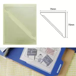 B코너스틱 삼각 소형 100매 200P 75x75