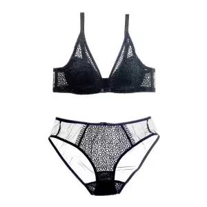 LINGERIE HAN 쟈생트 블랙 2SET [브라+팬티] 2101904