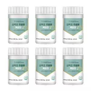 삼백초추출물 국산 상백초 분말 가루 60정 6개 MJ