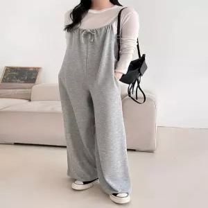 [하젤]셀렌 와이드  오버롤 스판 점프슈트_S4675