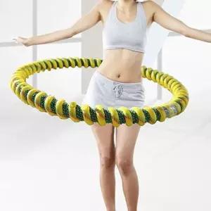 실내운동기구 체지방감량 다이어트훌라후프 실 무거운 지압 홈트 복부 초보자 후프 조립식 살