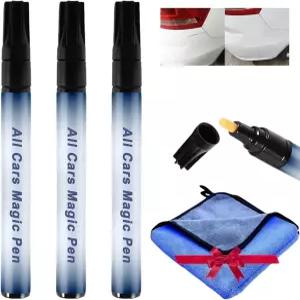 3PCS 자동차 스크래치용 모든 매직 펜 페인트 수리 색상에 가볍고 빠르며 오래 지속되는 성능