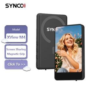 [호환품]SYNCO XView M4 스마트 호환 폰  용 셀카 모니터 화면 IOS Android Bluetooth 제어 기능 후면 카메