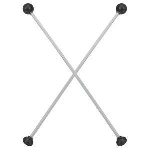 2Pcs 말렛 실로폰 마림바 차임벨용 호환 양면 고무 헤드 경량 휴대 용이