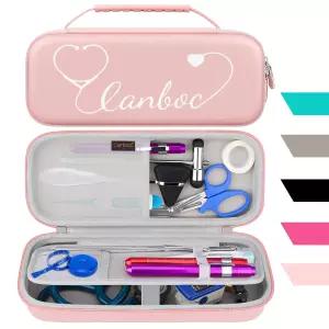 캔복 청진기 케이스 ID 슬롯이 있는 대형 홀더 3M 클래식 III 경량 II S.E 심장학 IV 메쉬 백 핏 펜 라이트