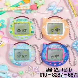 새로운 오리지널 타마고치 전자 애완동물 파라다이스 시리즈 V3 커뮤니케이션 연결 선물 게임 콘솔
