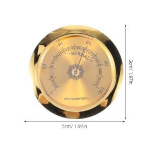 기타 습도계 금속 미니 수분 측정기 휴대용 호환 간편 설치 정확한 모니터 어쿠스틱 케이스 호환 액세서리