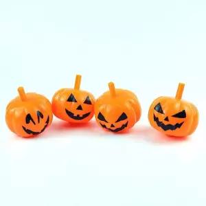 할로윈 호박 불빛 LED 라이트 팽이 10개 선물 장난감 팽이놀이 체육시간 남아 토이