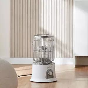 퀸센스 원통형 하이라이트 전기히터 QSH-H10B