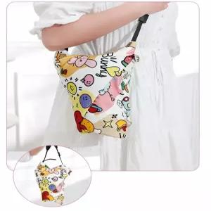 J2K 다용도 매직 보자기 찍찍이 파우치 테크랩 카메라 렌즈 보호 화장품 수납