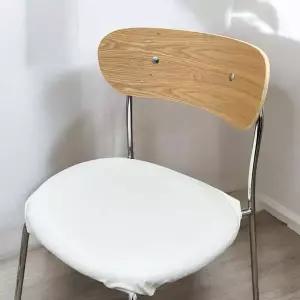 식탁의자 리폼 가죽 의자커버 화이트