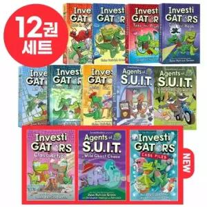 해외 인베스티게이터 12권 세트(하드커버) 악어수사관 Investigators 영어원서 1885386