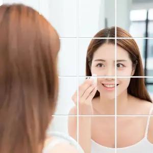 붙이는전신거울 어린이집안전거울 붙이는거울 욕실거