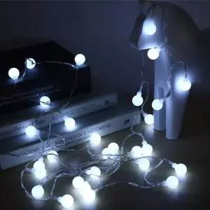 화이트 캠핑조명 감성전구 크리스마스 감성캠핑 앵두3