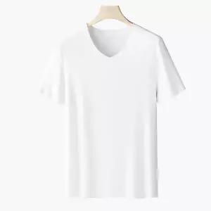 브이넥 반팔 09심리스T-B-XL100 부드러운원단