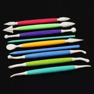 TBZ 기본형 쿠킹 데코툴 9종1세트(색상랜덤)