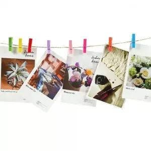 폴라로이드사진걸이 사진집게 사진걸이 노끈사진걸이