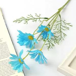 플로리스 스카이 데이지 인조꽃장식 조화