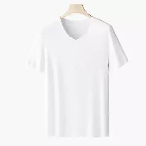 브이넥 반팔 01심리스T-W-XL100 머슬핏 무봉제 속티