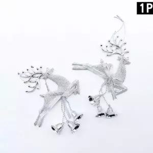 트리장식용품 은색 사슴장식 크리스마스트리 데코용품