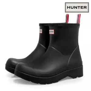 [헌터] 남성 플레이 숏 레인부츠 블랙 MFS9088RMA-BLK